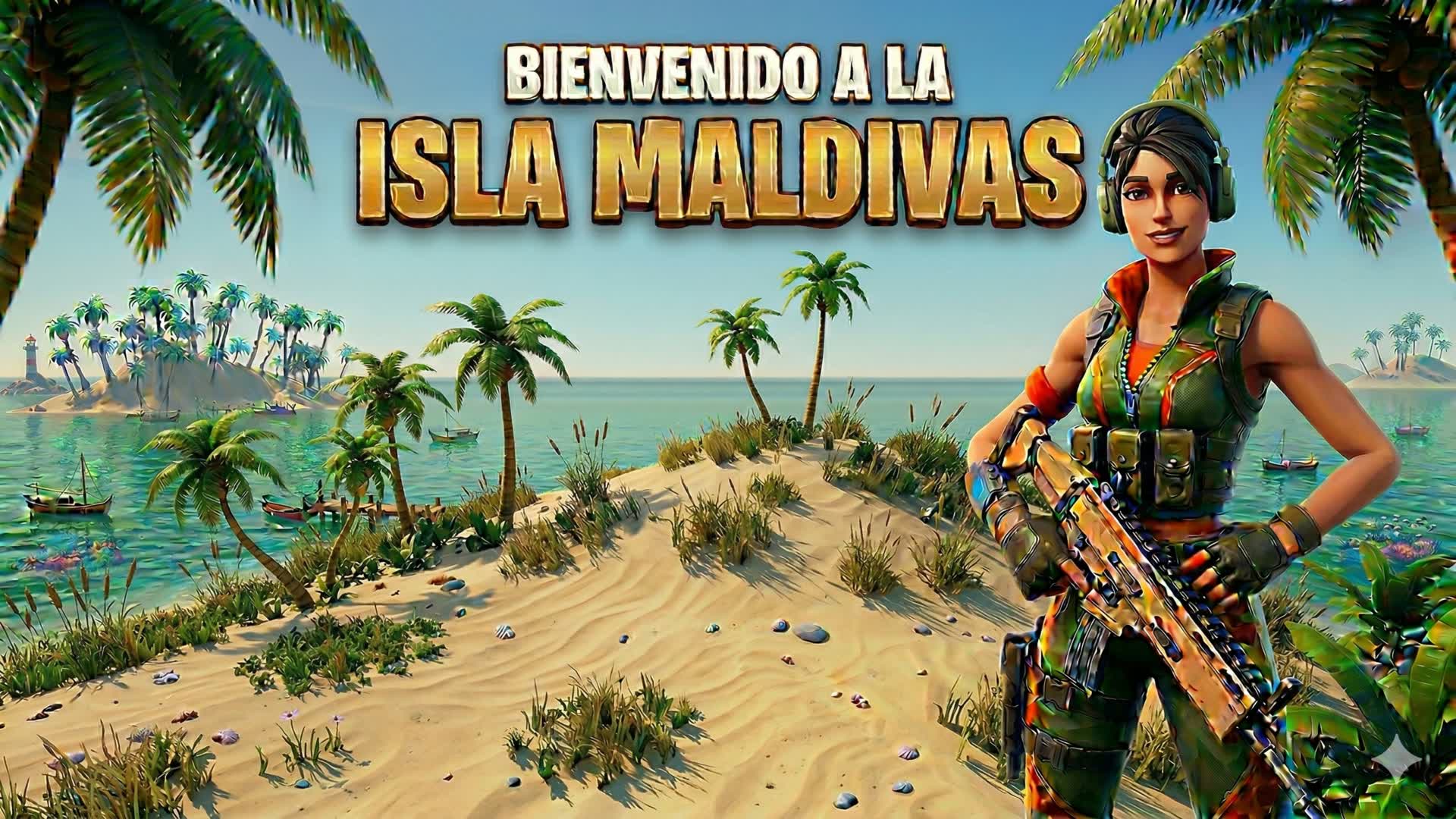 Zone Wars,, MALDIVAS!!! — Fortnite Creative map