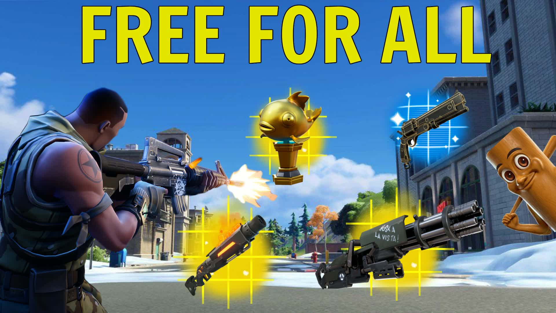 π₯ MEGA TILTED - FREE FOR ALL β‘ β Fortnite Creative map
