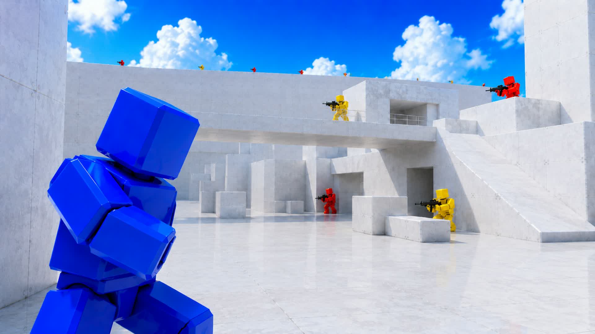 RED VS BLUE CHILL — Fortnite Creative map