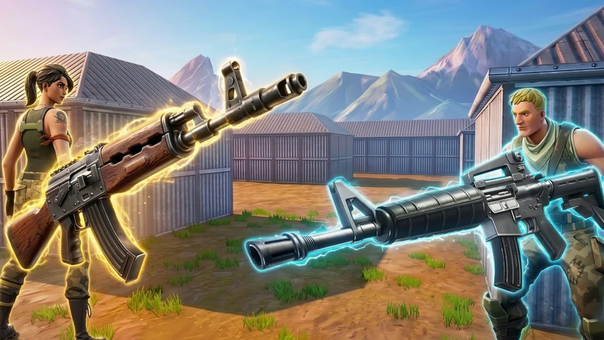 Ballistic Ak Colt — Fortnite Creative map