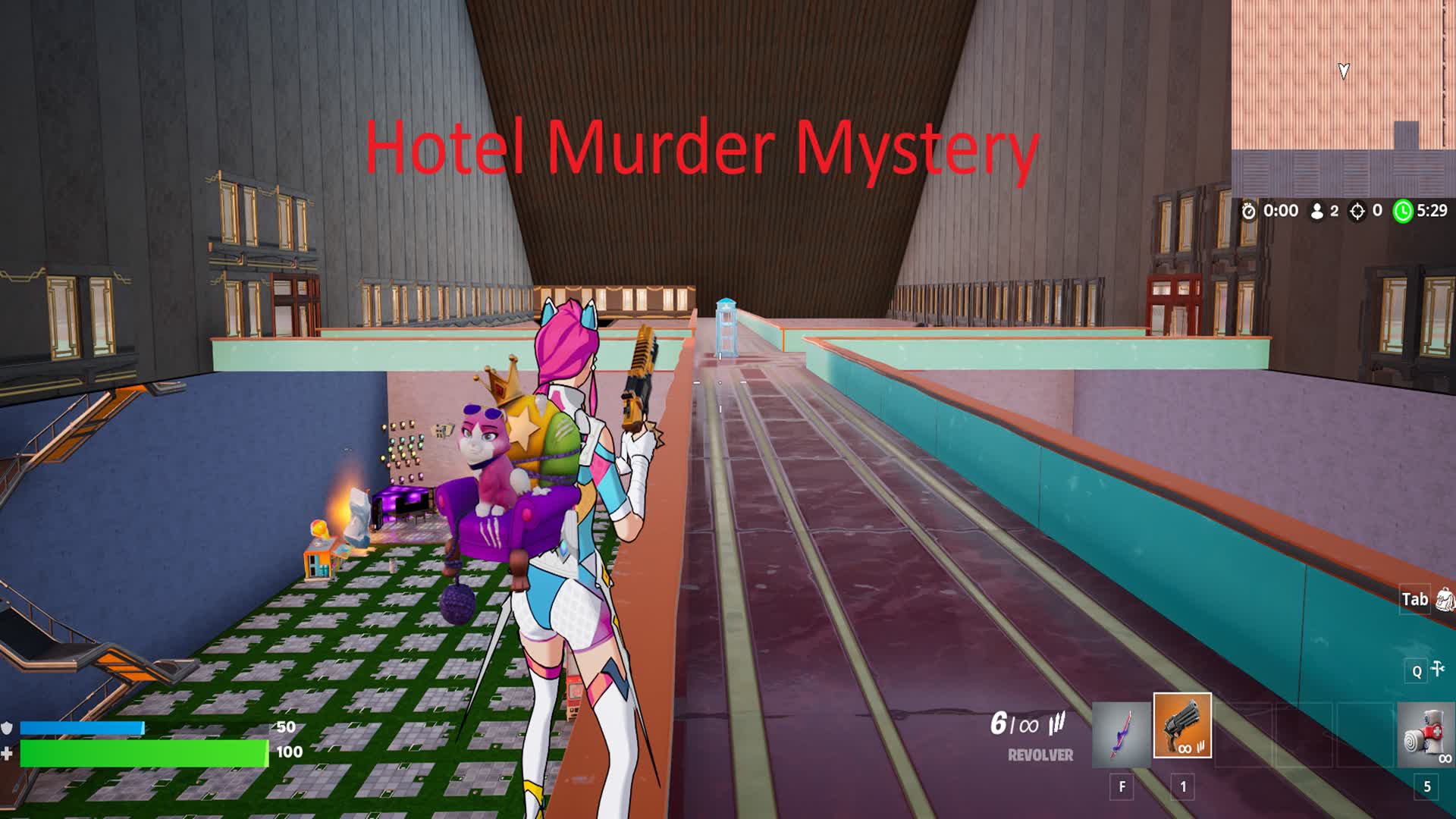 Hotel Murder Mystery — Fortnite Creative map