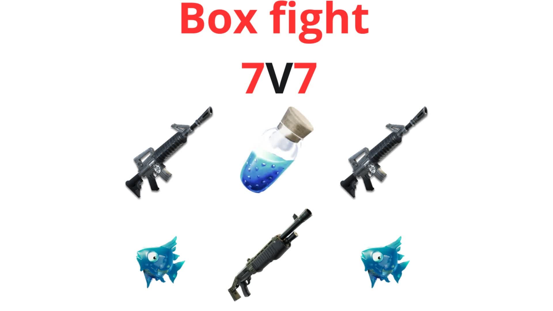 Box fight 7V7 — Fortnite Creative map