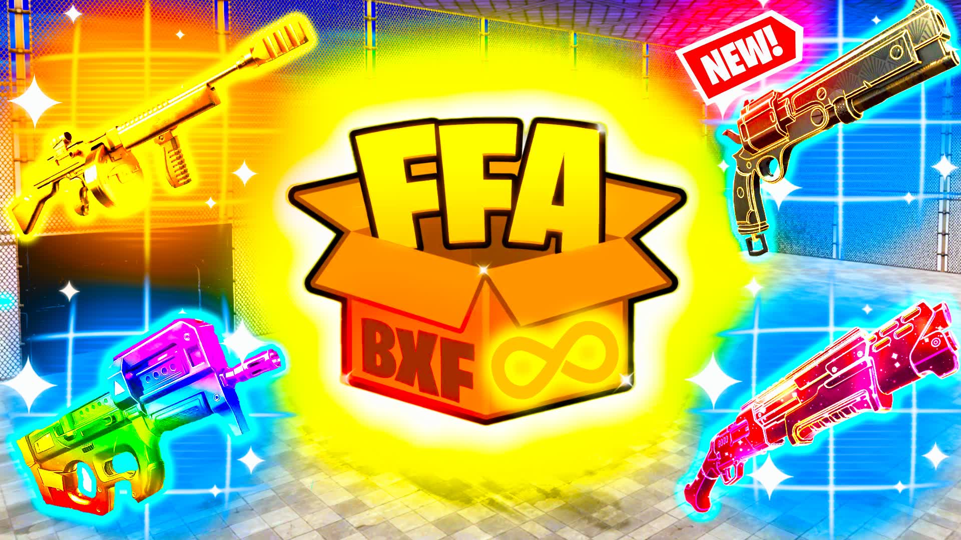 FFA BOX Free For All📦 ماب حشر منغل — Fortnite Creative map