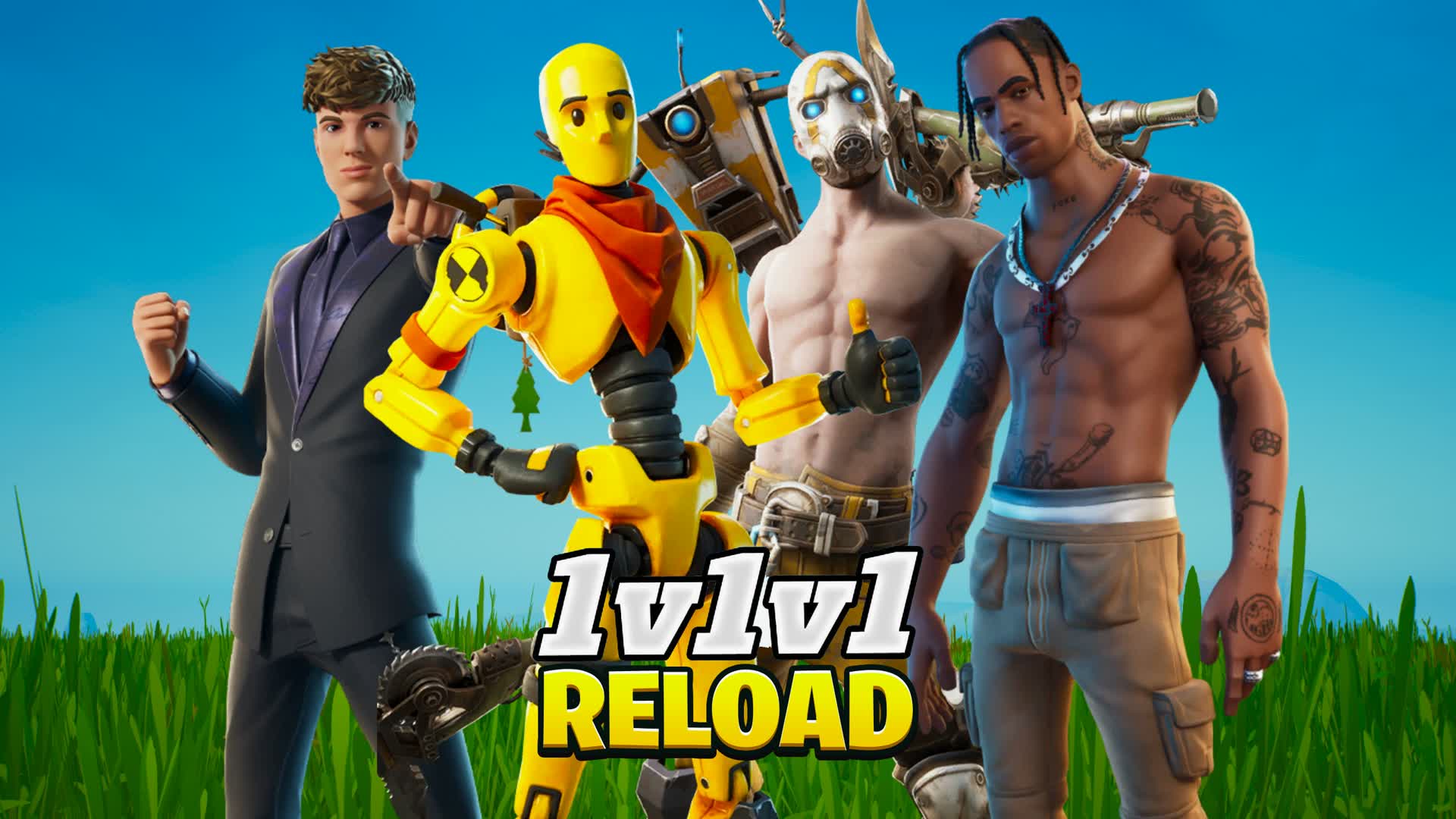 ONA 1V1V1 Reload — Fortnite Creative map