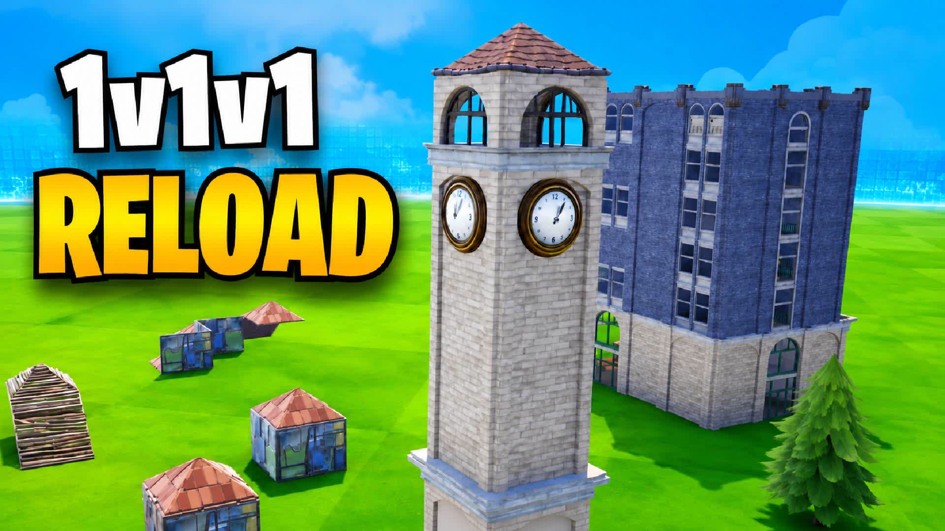 1V1V1 RELOAD 1V1 ZONE WARS FFA β Fortnite Creative map