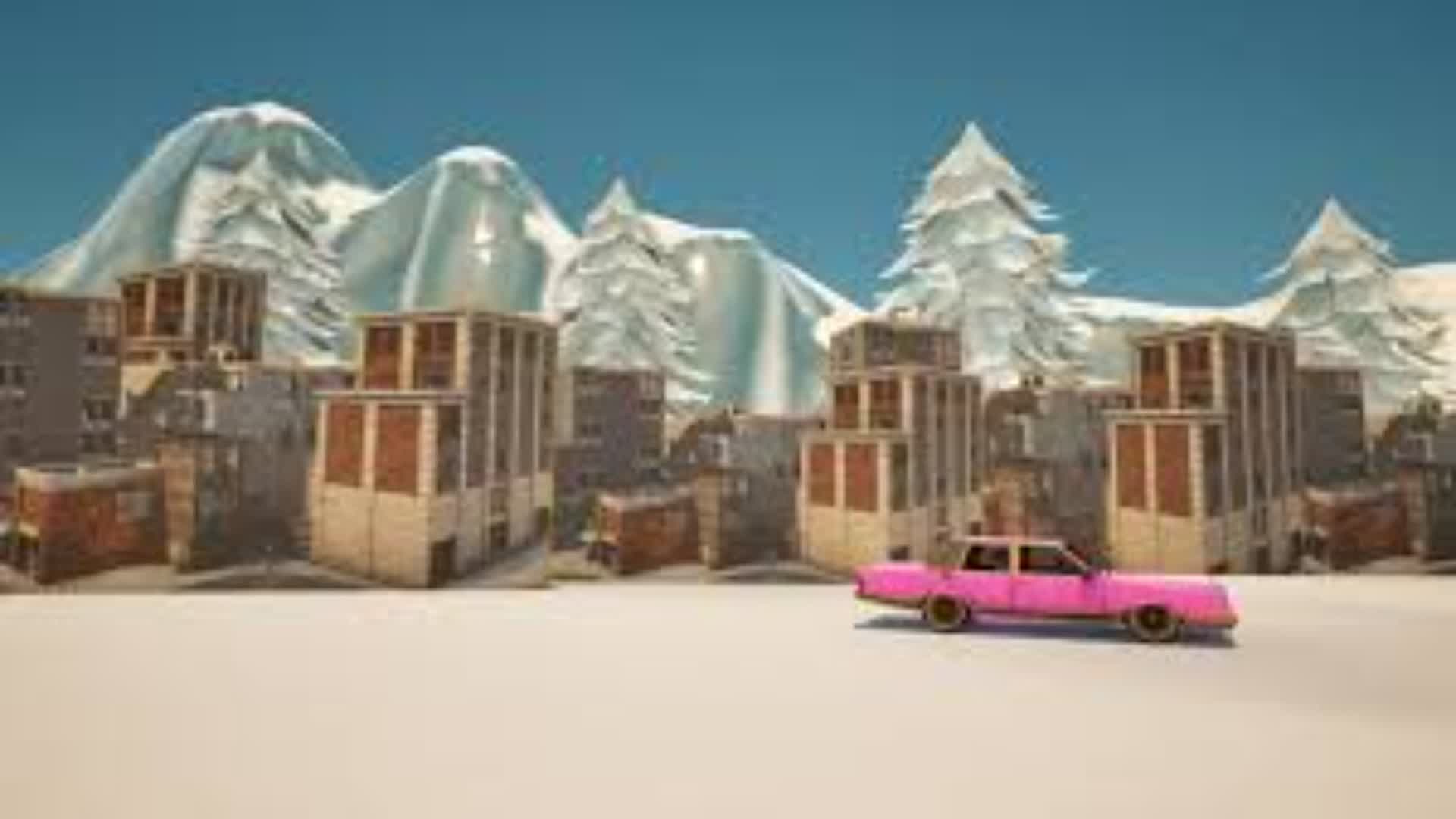 Race parkour — Fortnite Creative map