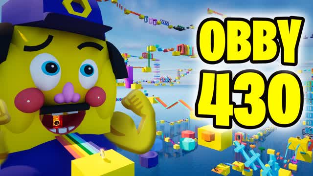 OBBY 432 LEVEL PARKOUR β Fortnite Creative map