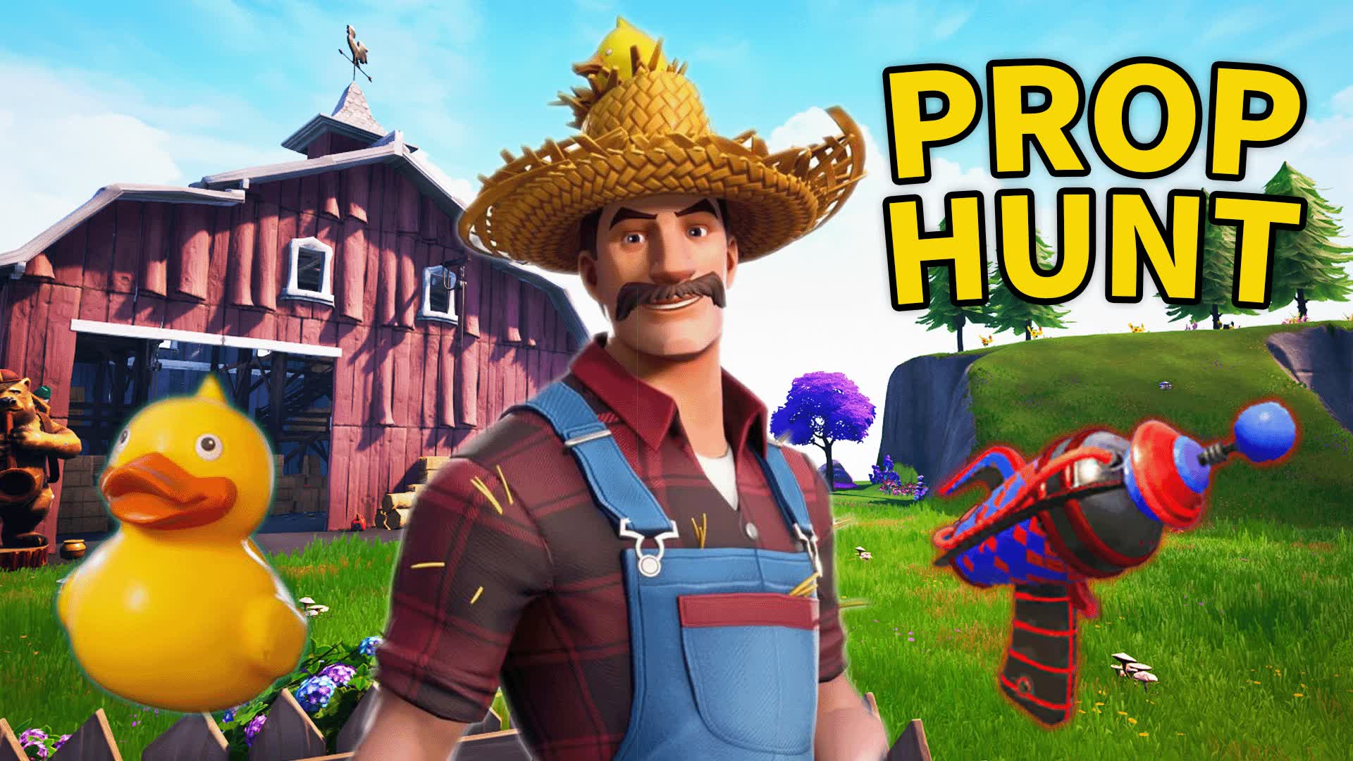 🌽FARM PROP HUNT⭐ Hide & Seek — Fortnite Creative map