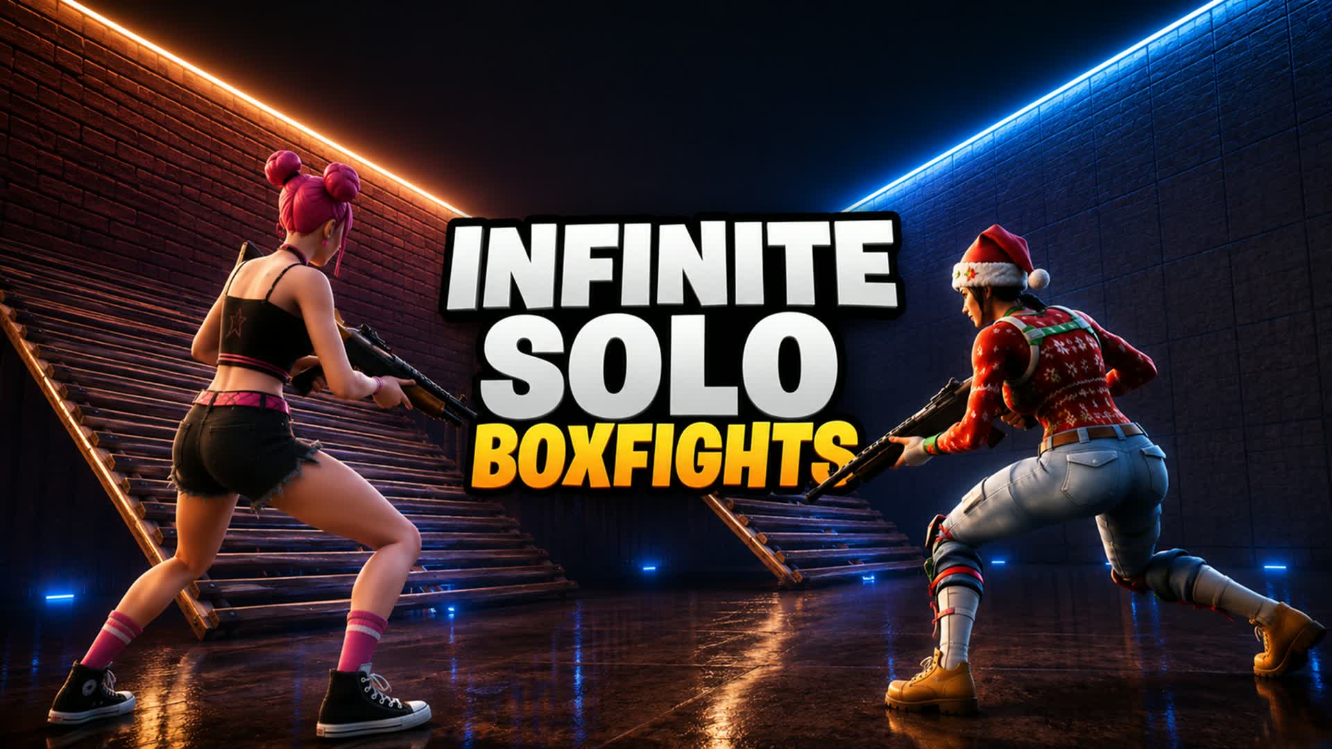 Infinite Solo BoxFights β Fortnite Creative map