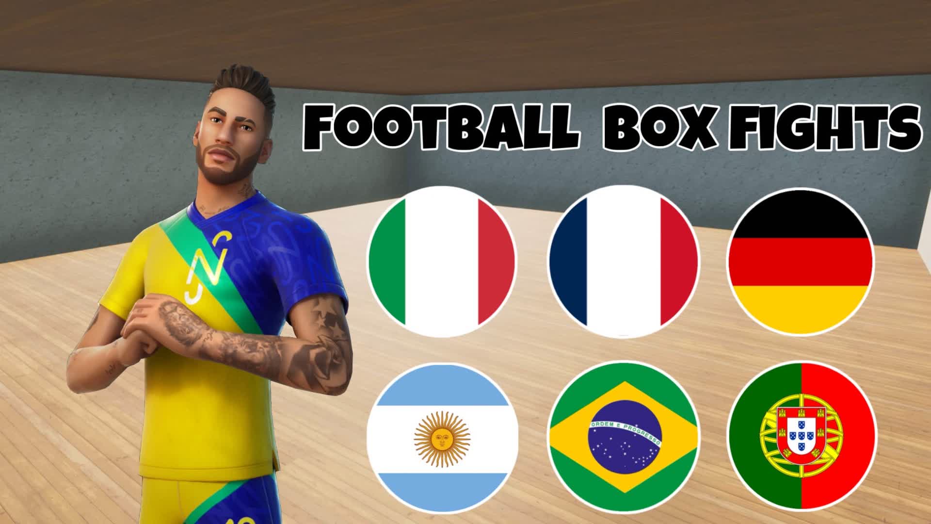 FOOTBALL BOX FIGHTS — Fortnite Creative map