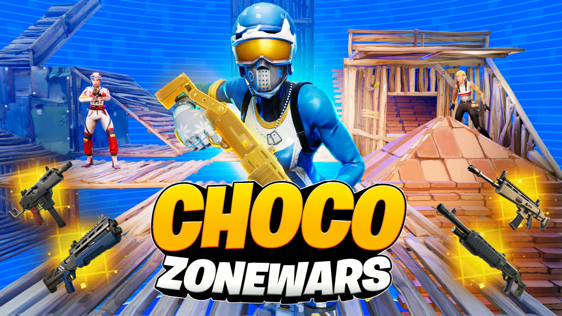 Choco Zone Wars 🍦 — Fortnite Creative map