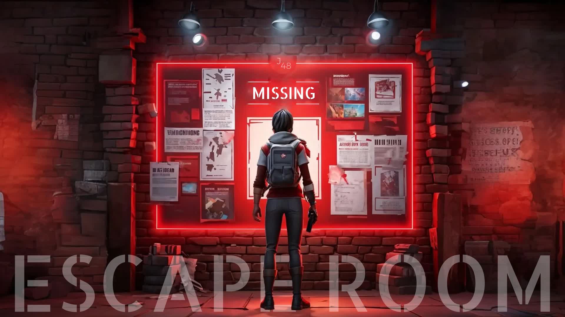 escape room — Fortnite Creative map