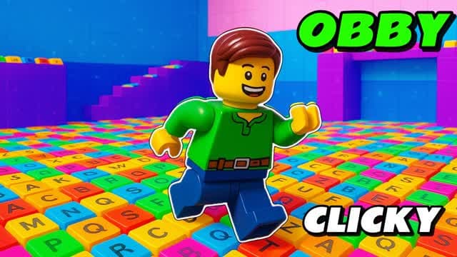 CLICKY KEYBOARD OBBY — Fortnite Creative map