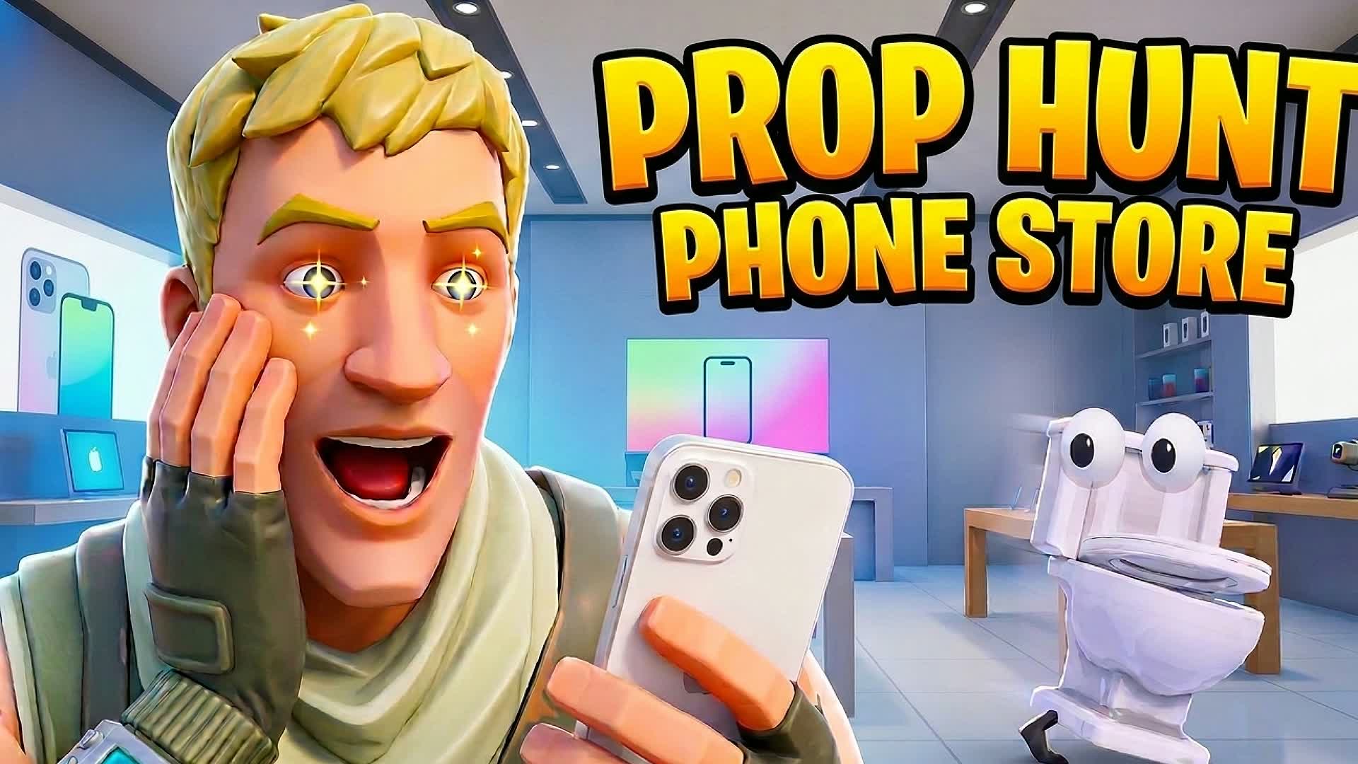 Phone Store Prop Hunt β Fortnite Creative map