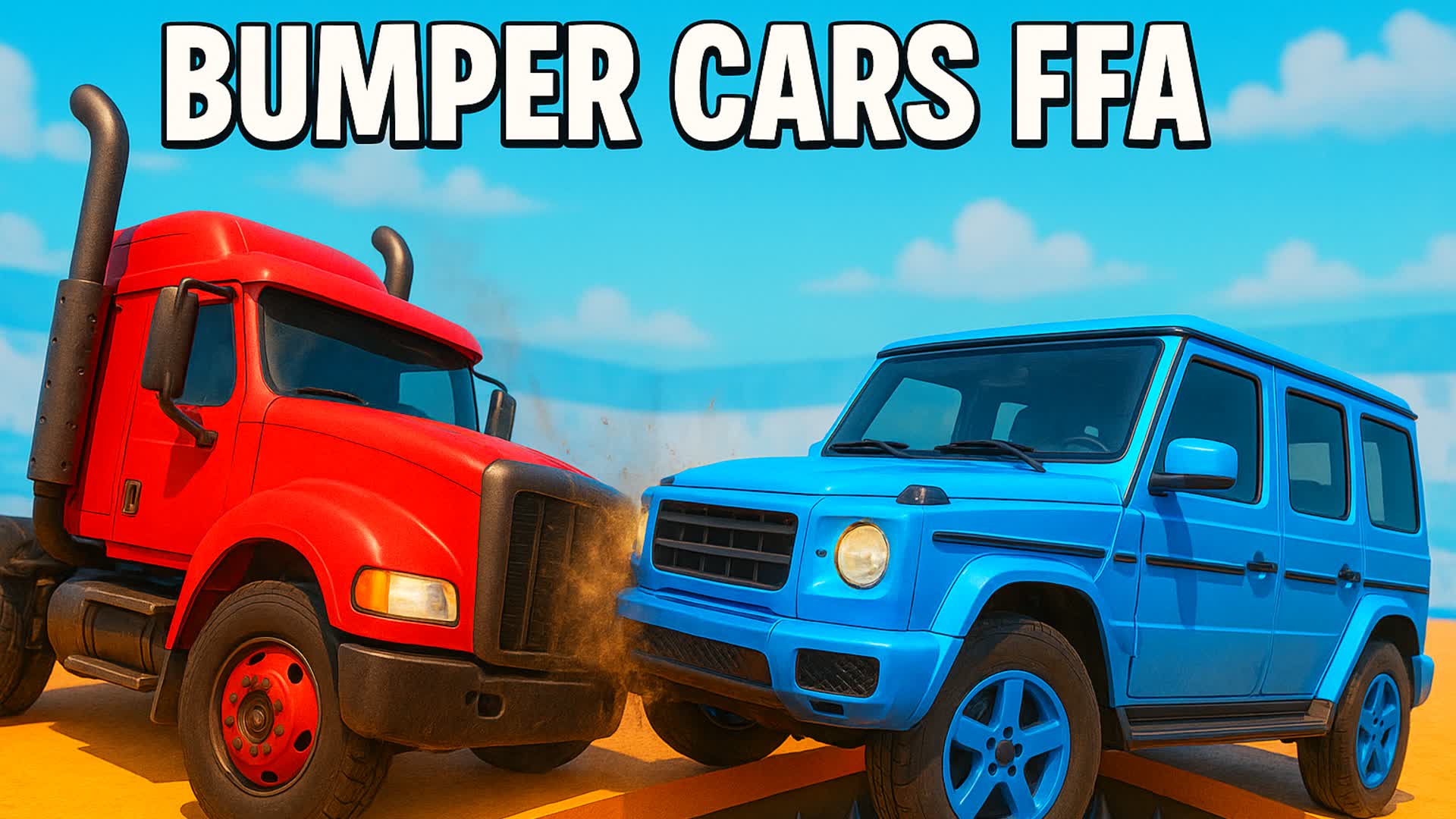Bumper Cars FFA — Fortnite Creative map