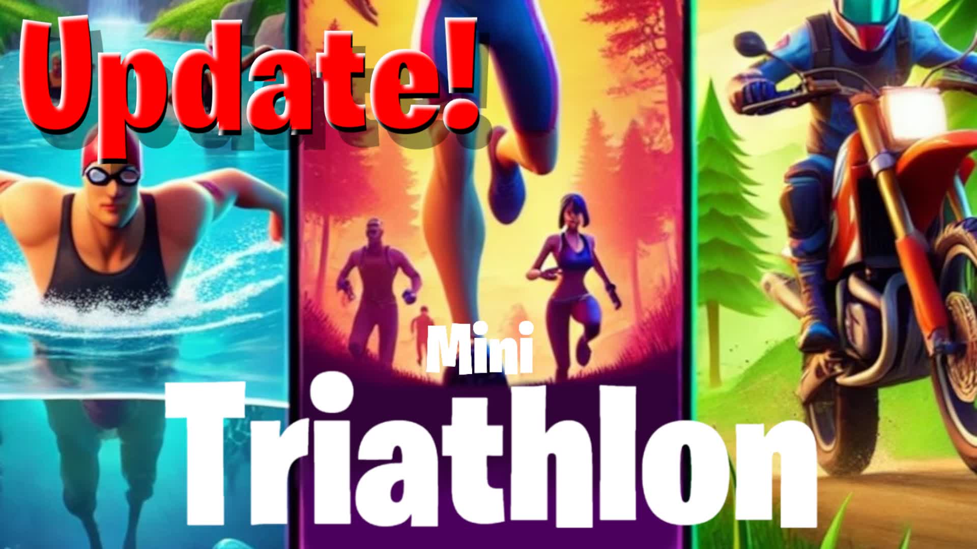 π
Mini Triathlon Race π
β Fortnite Creative map
