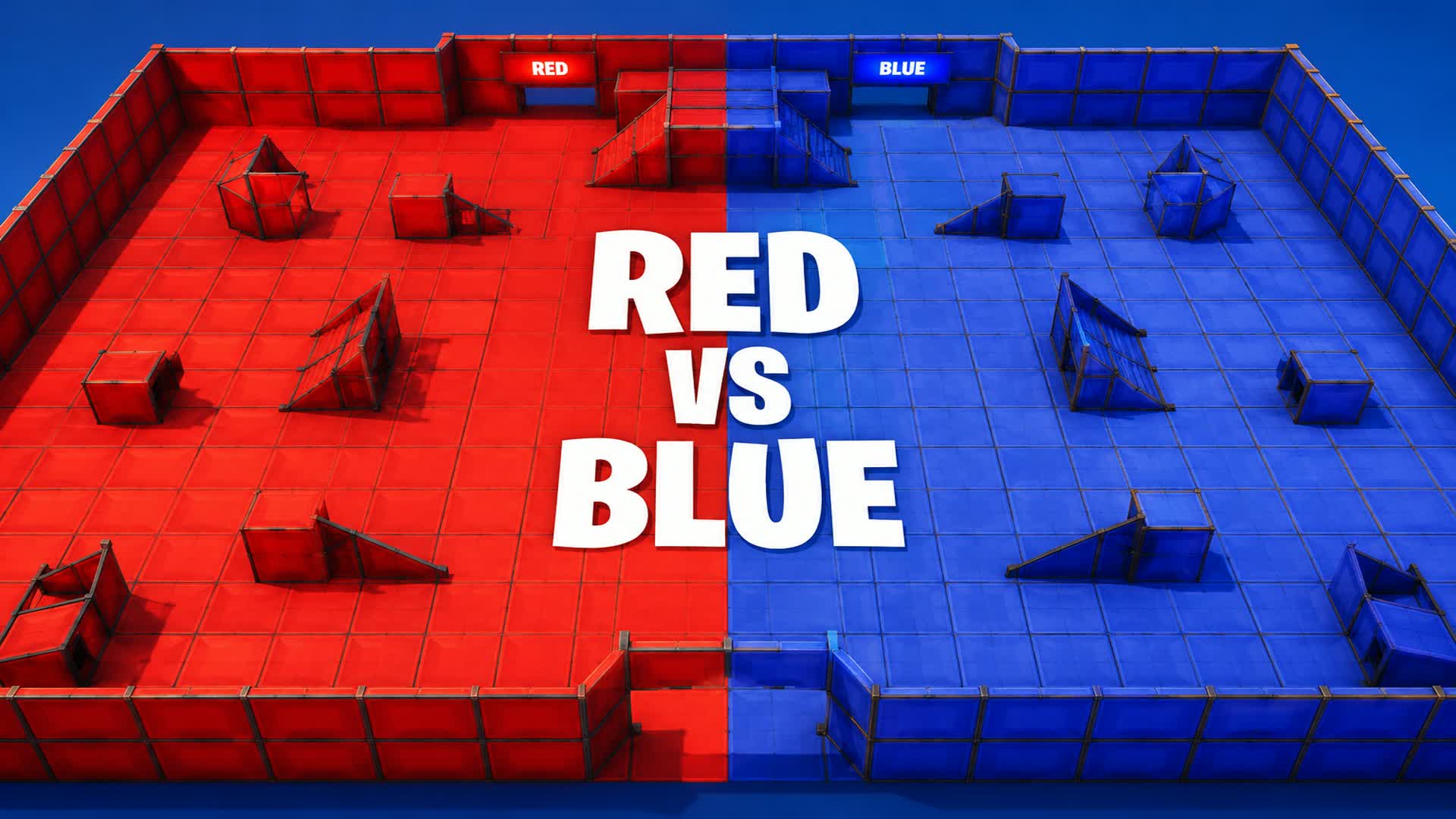 red vs bleu — Fortnite Creative map