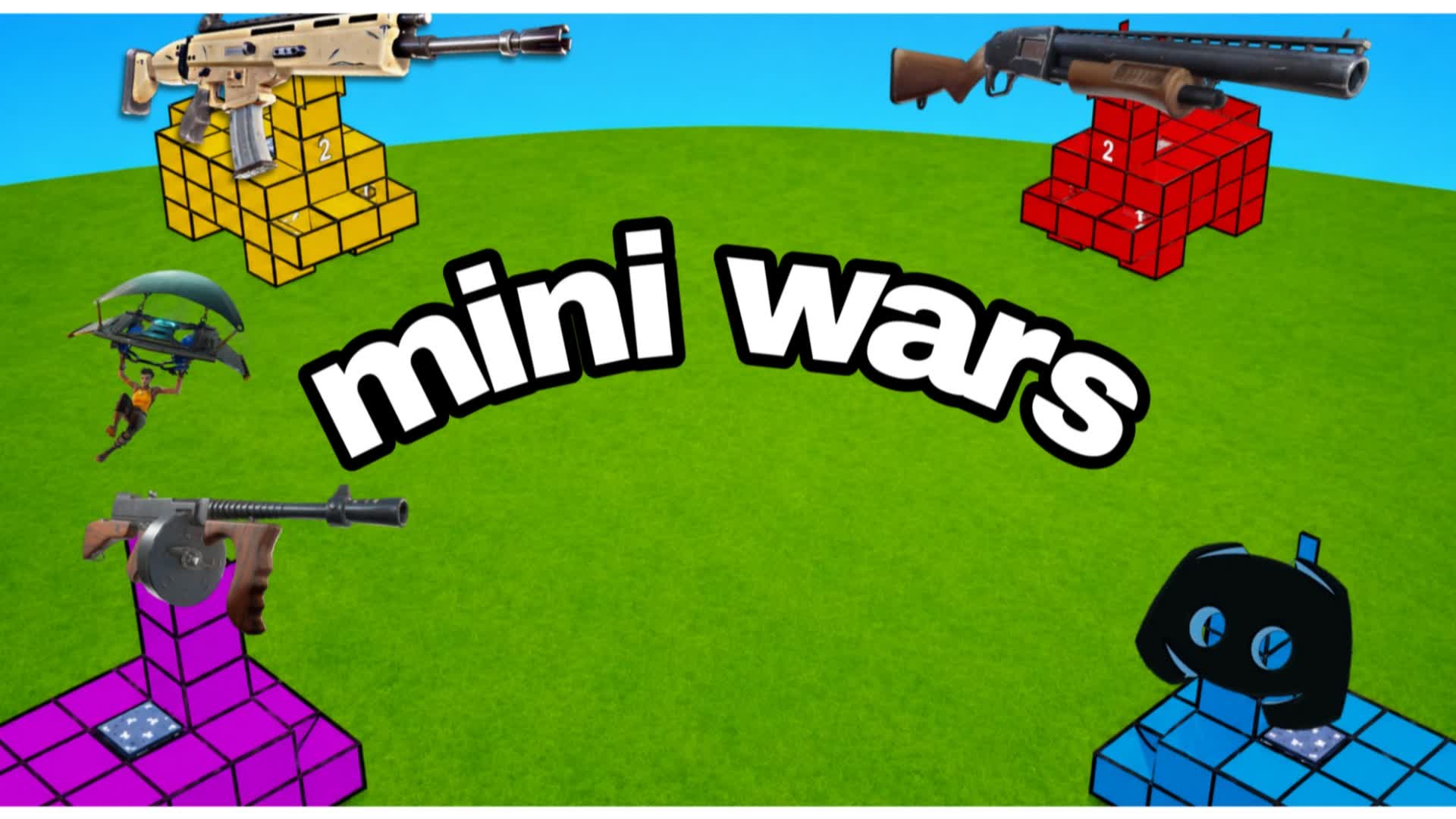 Mini warz — Fortnite Creative map
