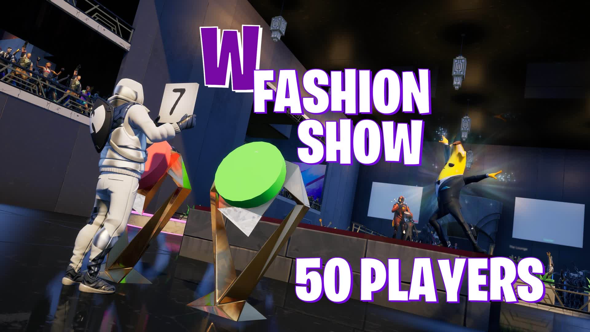 W Fashion Show — Fortnite Creative map