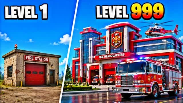FIREFIGHTER TYCOON β Fortnite Creative map