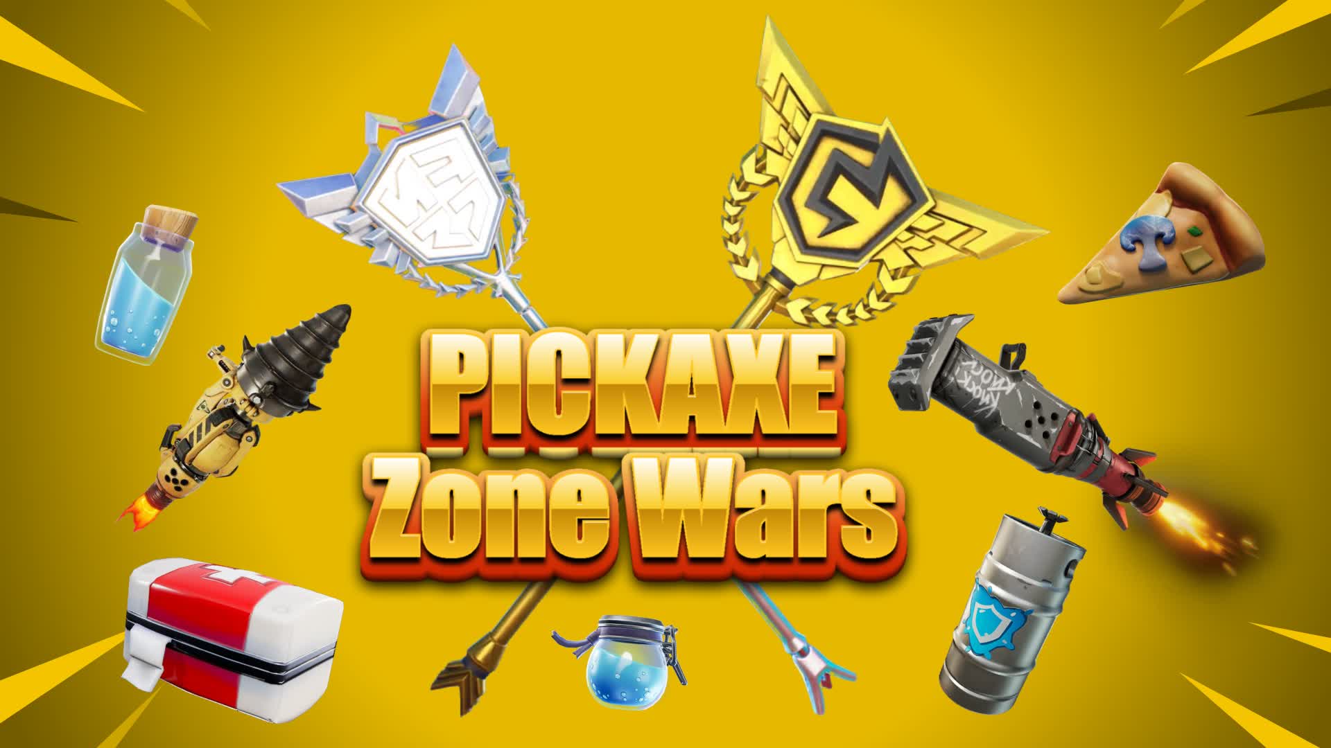Pickaxe Zone Wars FFA ⛏️ — Fortnite Creative map