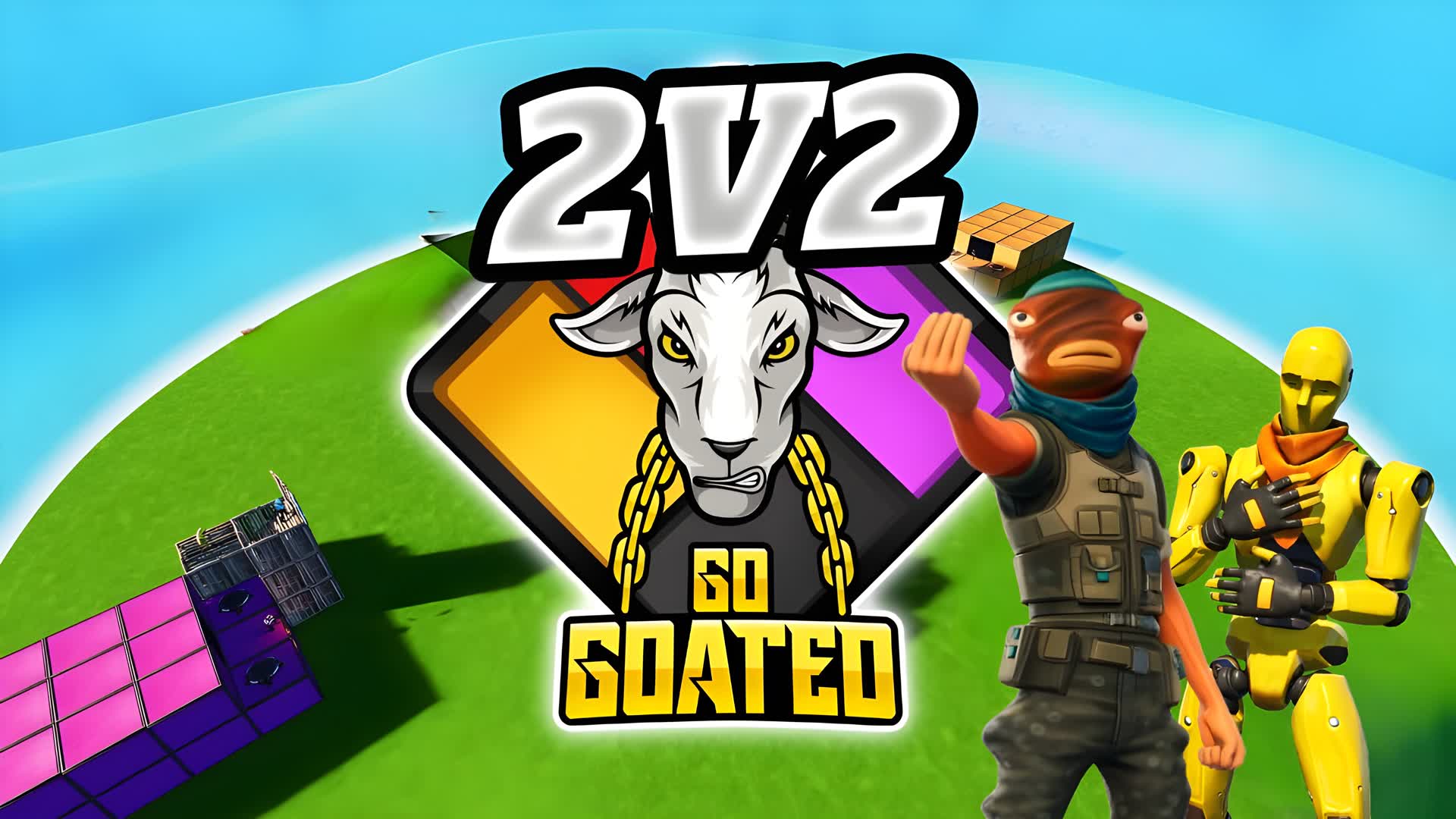 2v2 GO GOATED β Fortnite Creative map