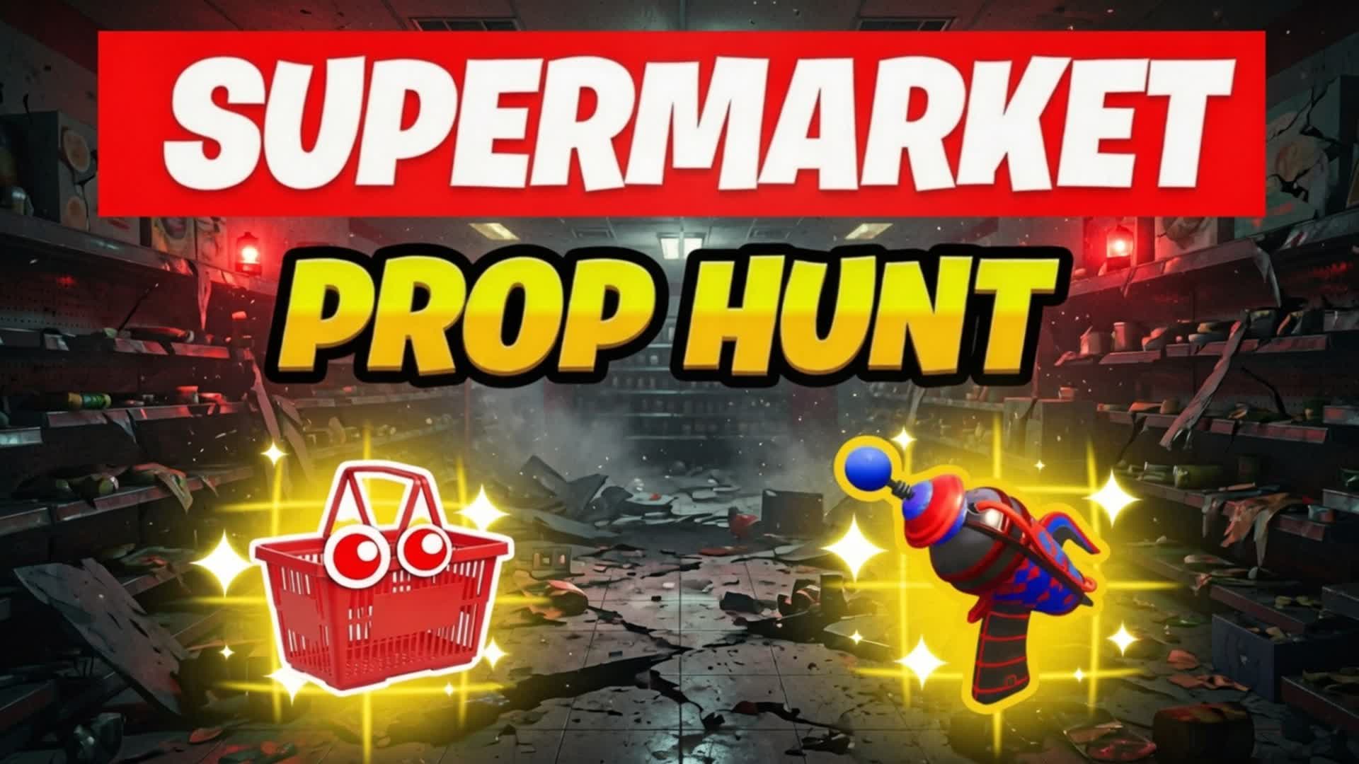 SUPERMARKET PROP HUNT π hide and seek β Fortnite Creative map