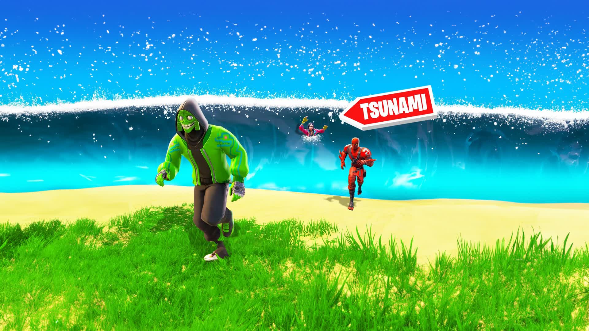 Survive The Natural Disasters — Fortnite Creative map