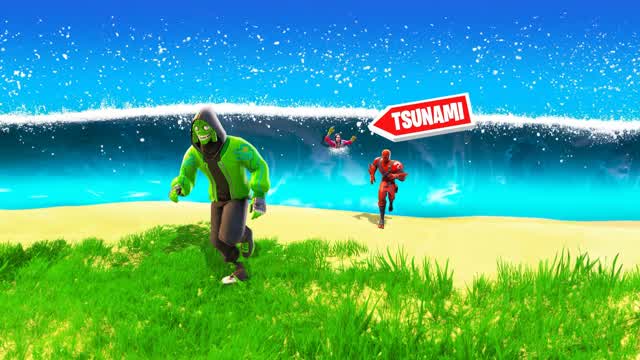 Survive The Natural Disasters — Fortnite Creative map