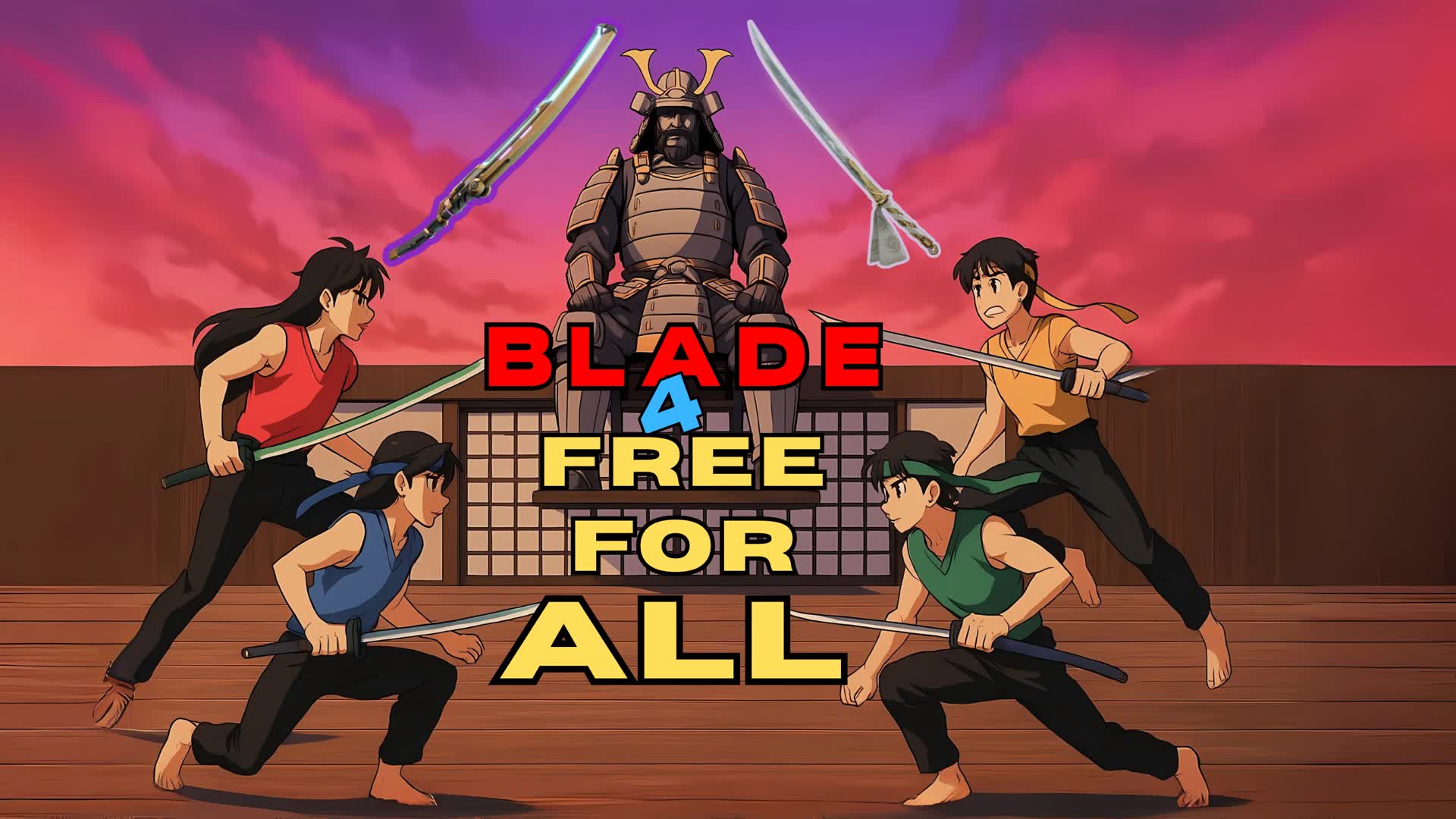 BLADE 4 FREE FOR ALL — Fortnite Creative map