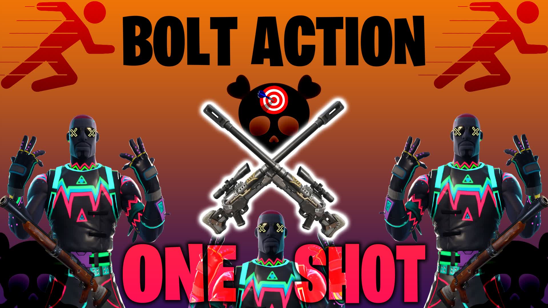 🎯BOLT ACTION ONE SHOT🎯 — Fortnite Creative map