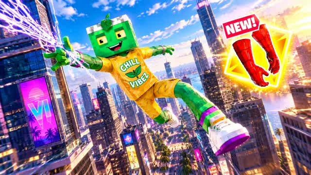 😎SPIDER CITY GUN GAME AND DRIVE NEW!!🔫 — Fortnite Creative map
