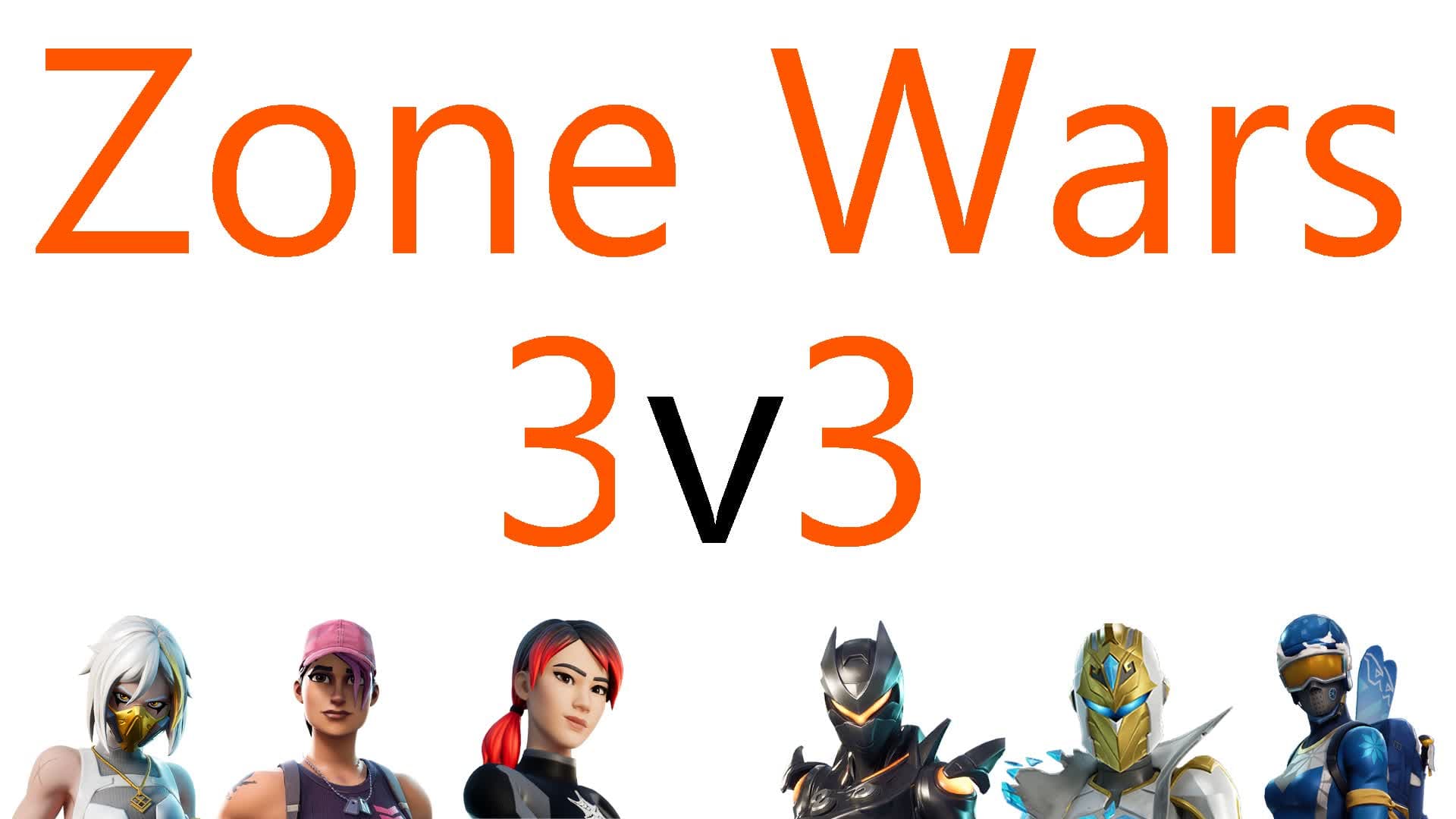 AWA ZoneWars - 3v3 — Fortnite Creative map