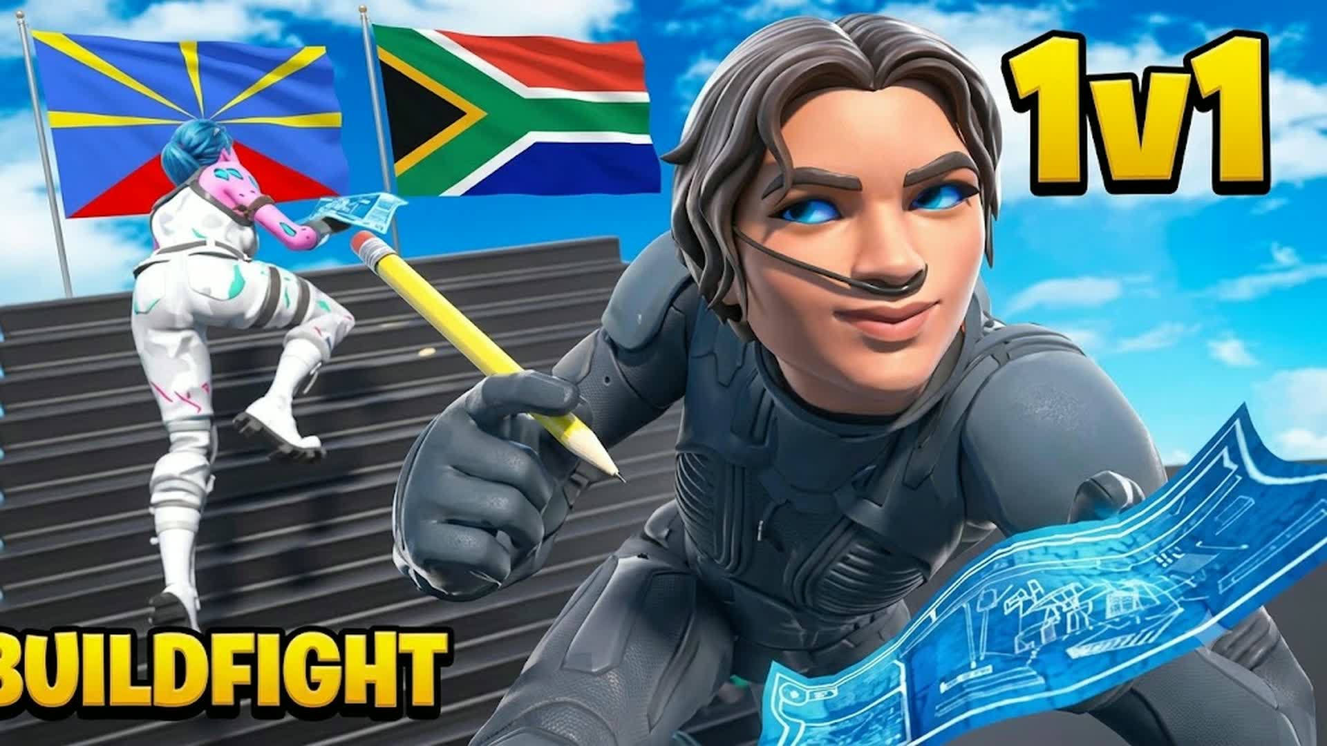 1v1 Build fight RE MRU ZA — Fortnite Creative map