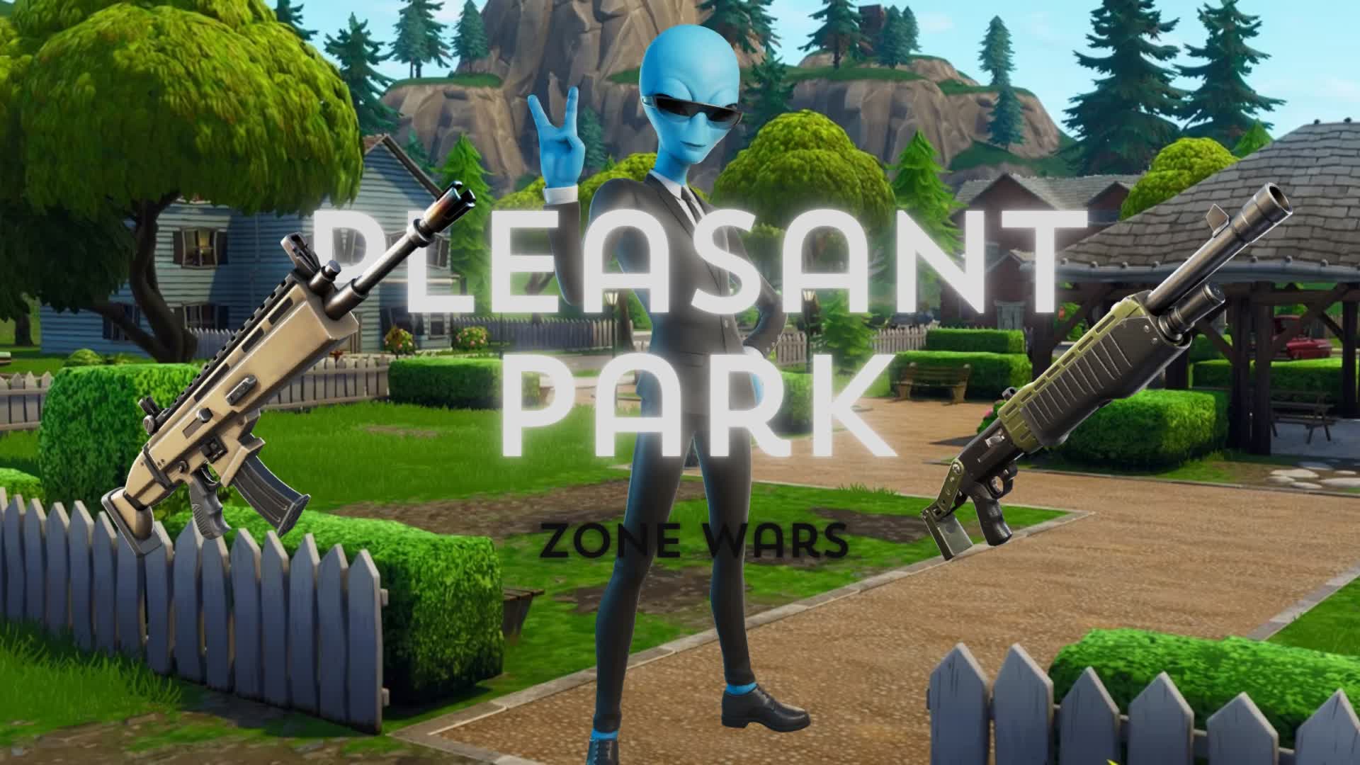 Pleasant Park Zone Wars — Fortnite Creative map