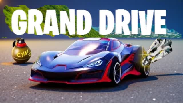 GRAND DRIVE CITY FFA π₯ β Fortnite Creative map
