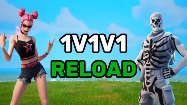 ZHRX RELOAD 1V1V1 — Fortnite Creative map