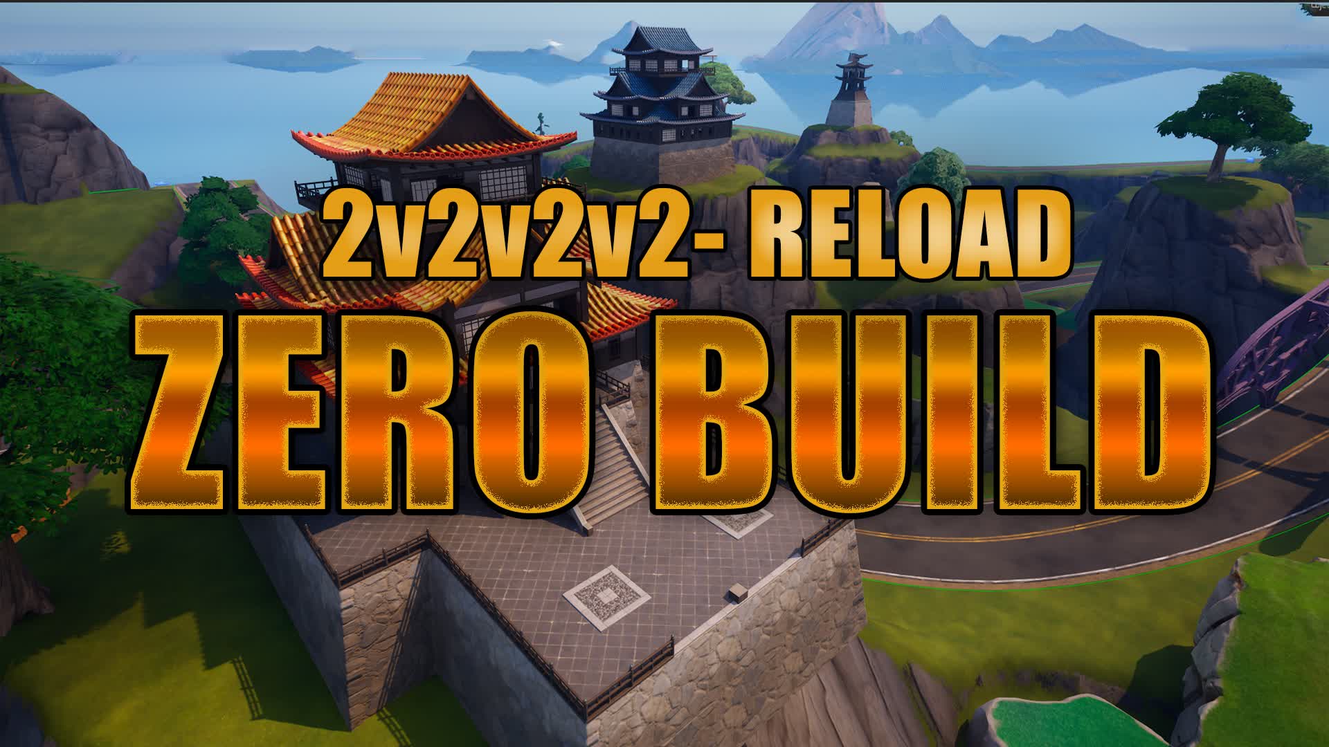 NESHO 2V2 ATÉ 20 EQUIPES ZERO BUILD — Fortnite Creative map