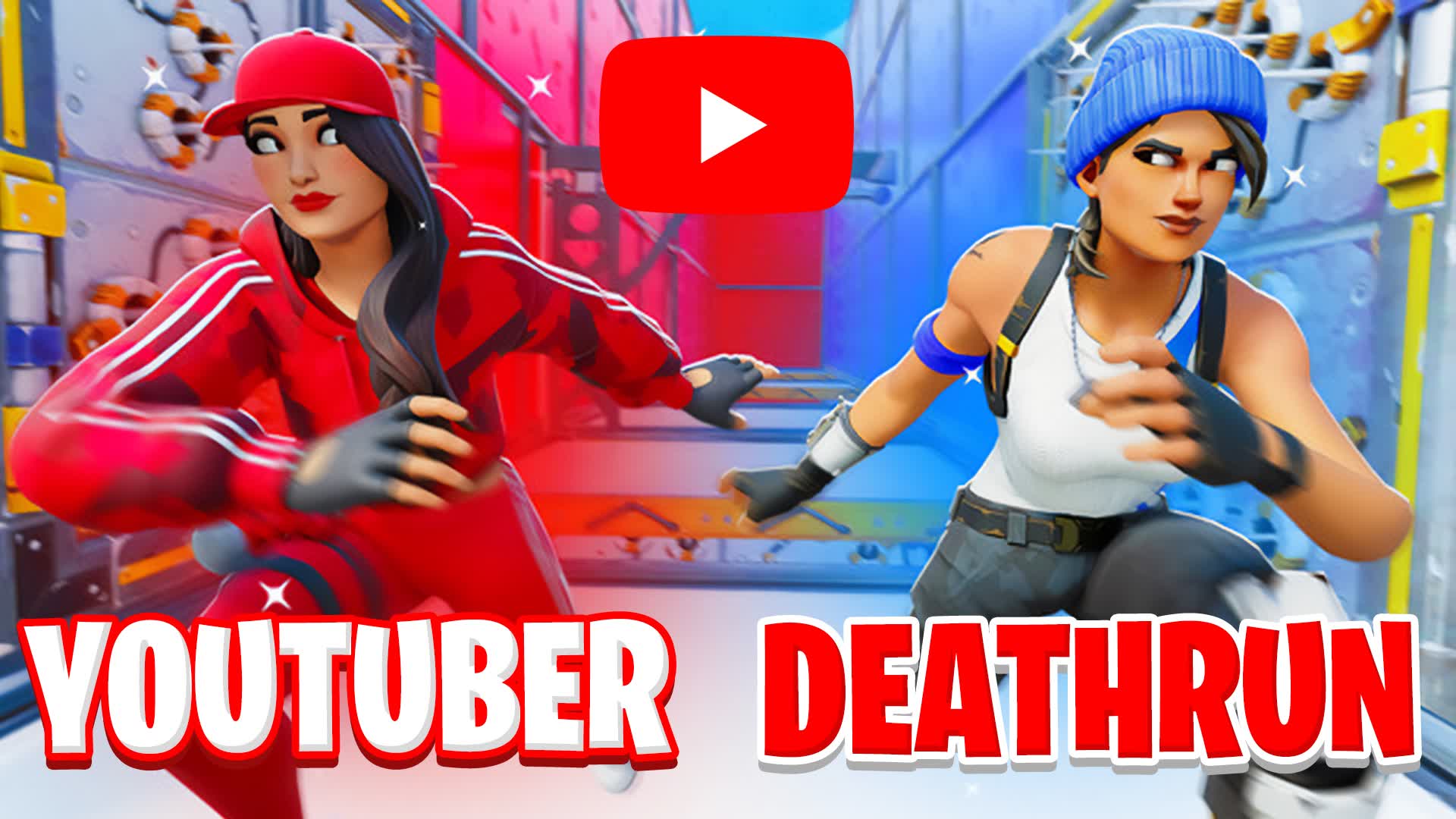 YouTuber Deathrun π β Fortnite Creative map