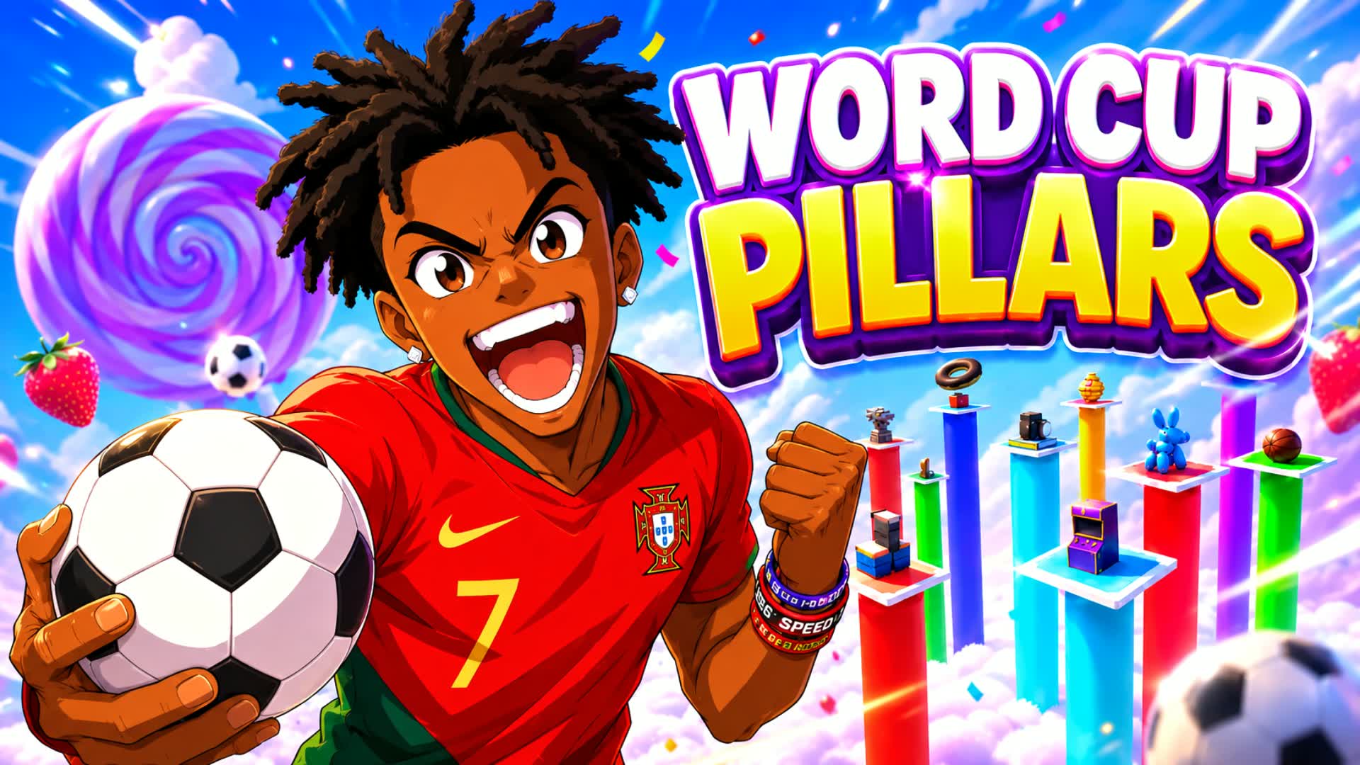 WORLD CUP PILLARS β Fortnite Creative map
