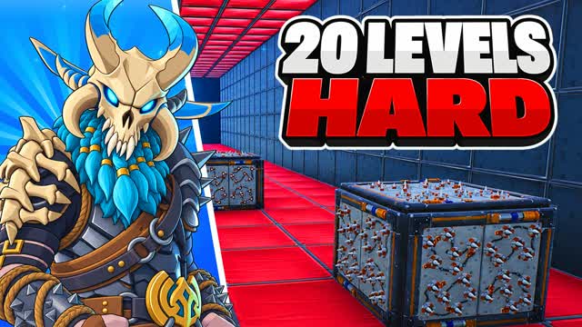 HARD PARKOUR 20 LEVELS ุจุงุฑููุฑ ุตุนุจ โ Fortnite Creative map