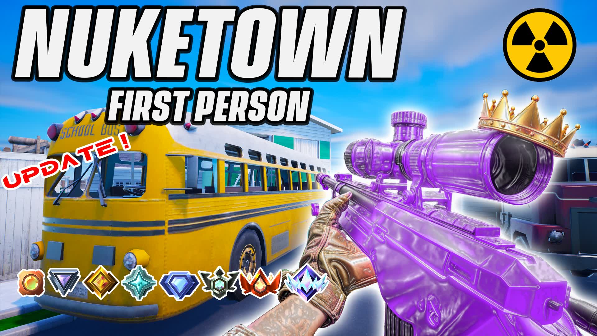 NUKE CITY GUN GAME β β Fortnite Creative map