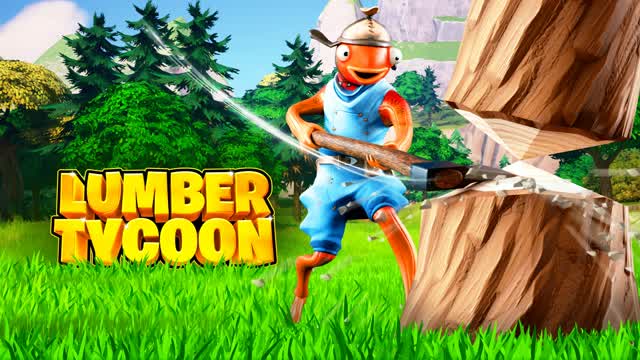 LUMBER TYCOON — Fortnite Creative map cover art
