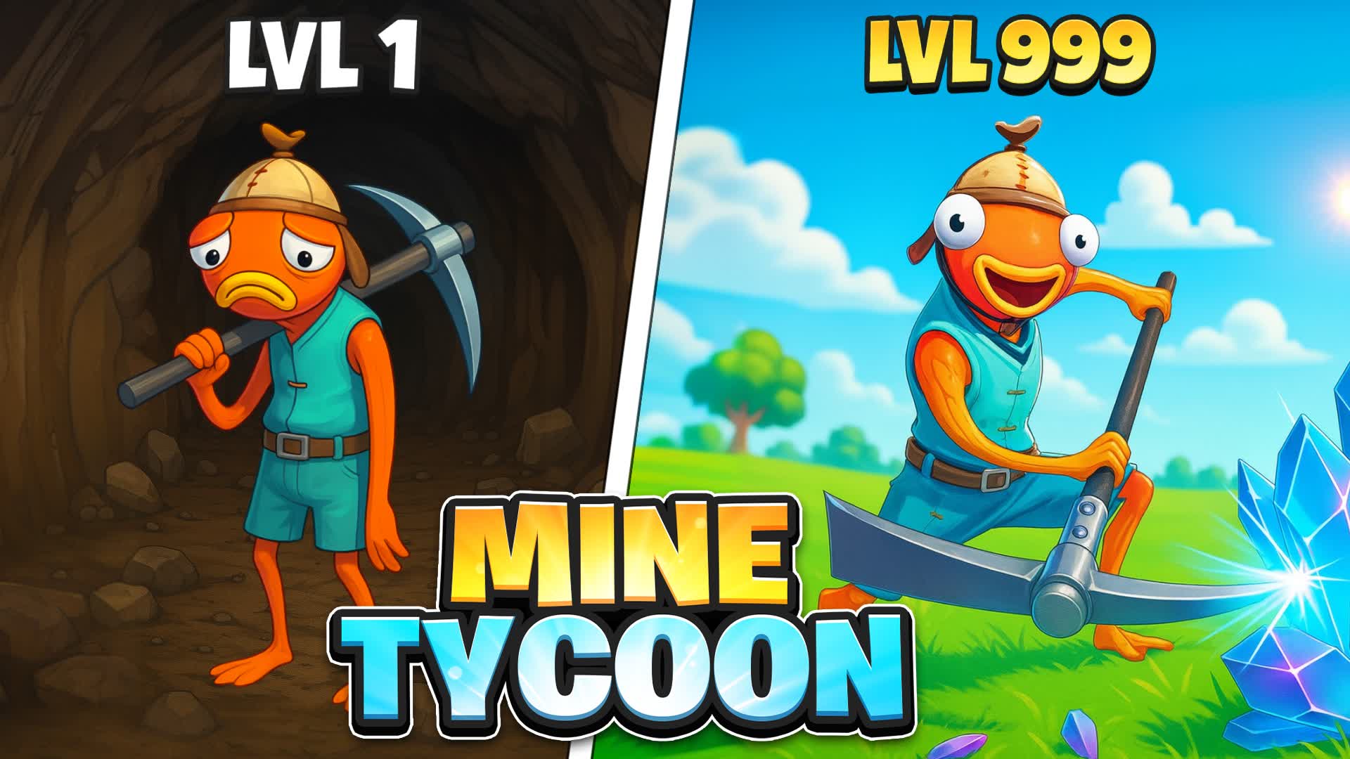 Mine Tycoon — Fortnite Creative map