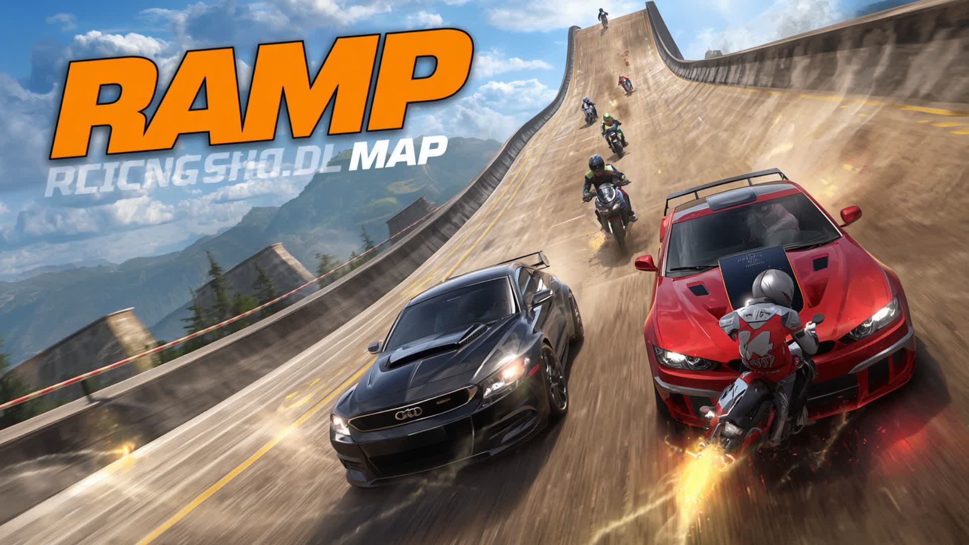 BIG RAMP ULTRA CARS — Fortnite Creative map