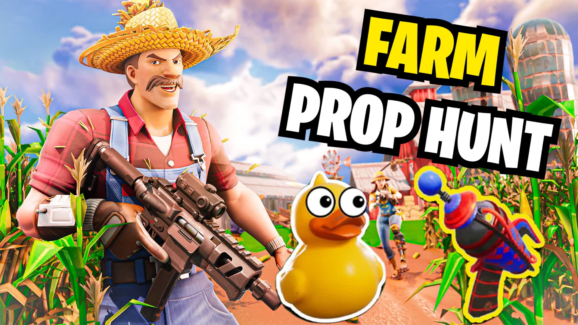FARM PROP HUNT — Fortnite Creative map