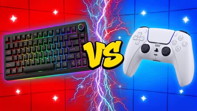 🔴 CONTROLLER VS KBM 🔵 RED VS BLUE CS7 — Fortnite Creative map