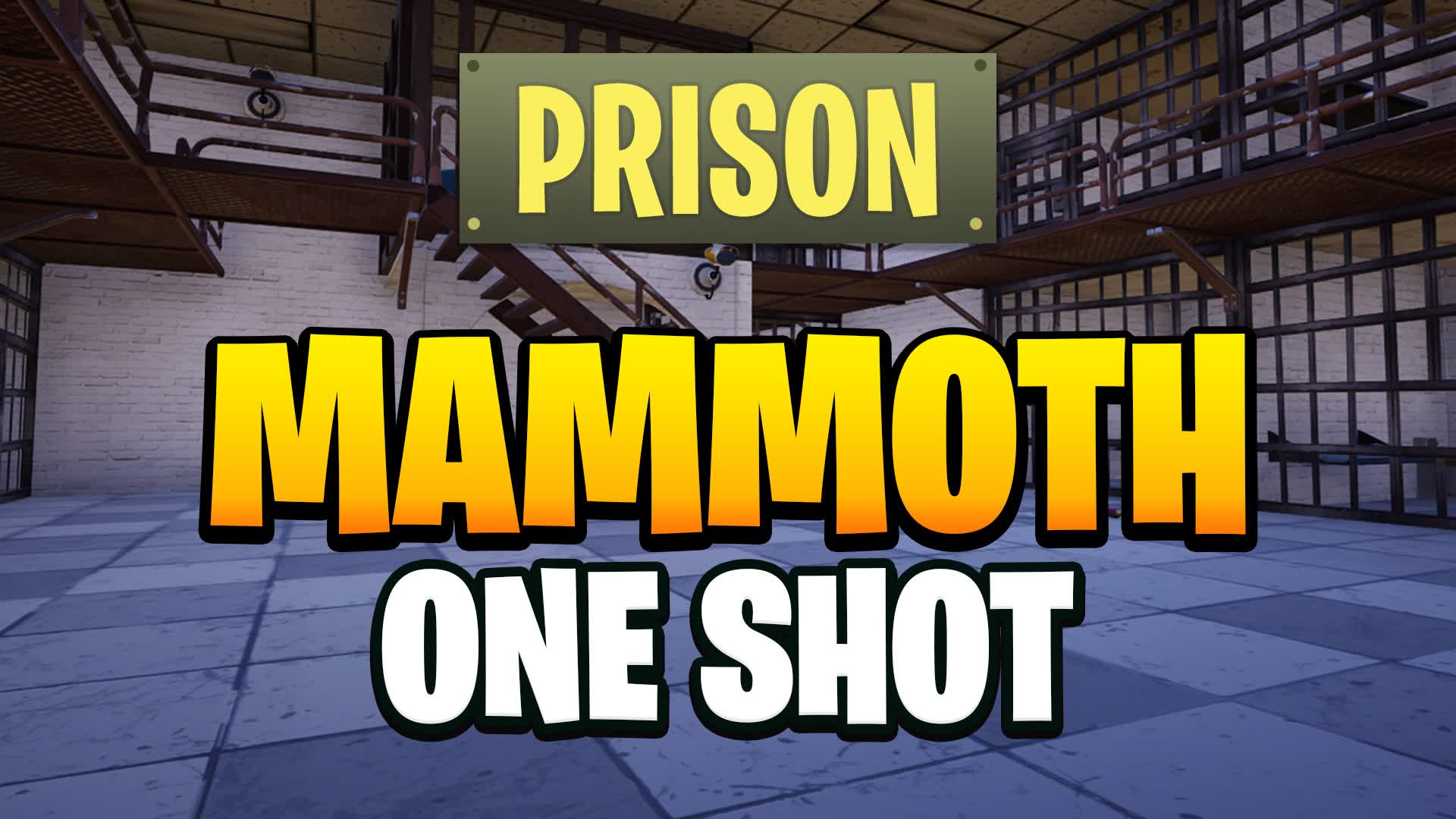 MAMMOTH π― OG Prison π« ONE SHOT β Fortnite Creative map