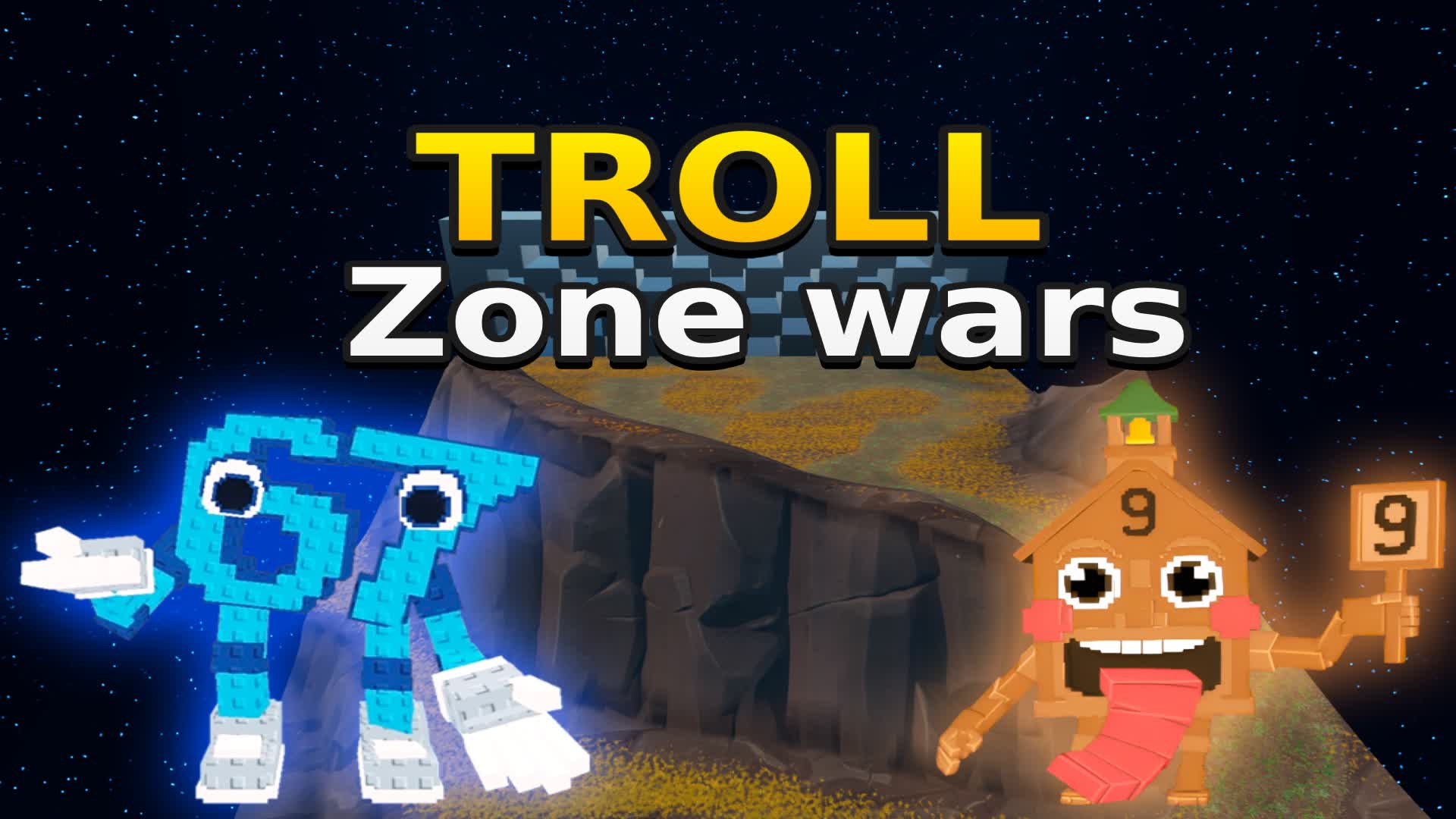 Troll zone wars โ Fortnite Creative map