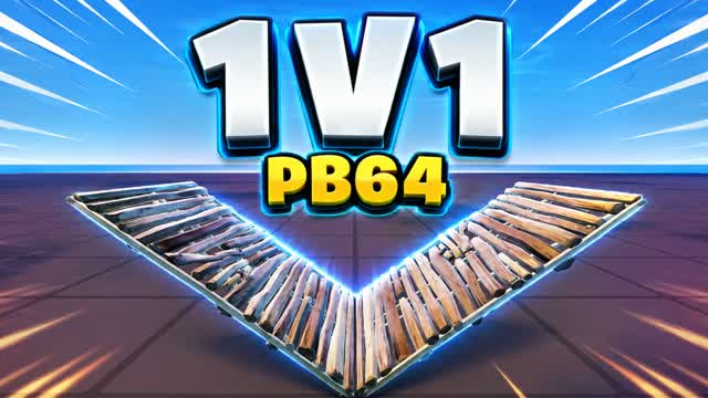 1V1 PB64 BUILD FIGHT (200 PUMPS) — Fortnite Creative map